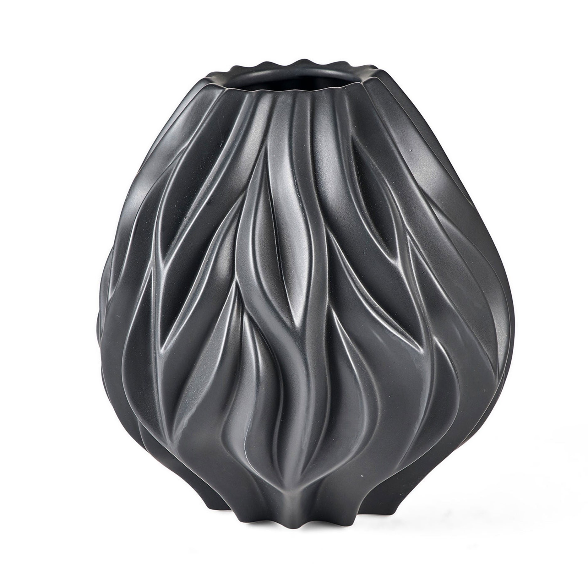 Vase Flame 23 cm Sort Morsø